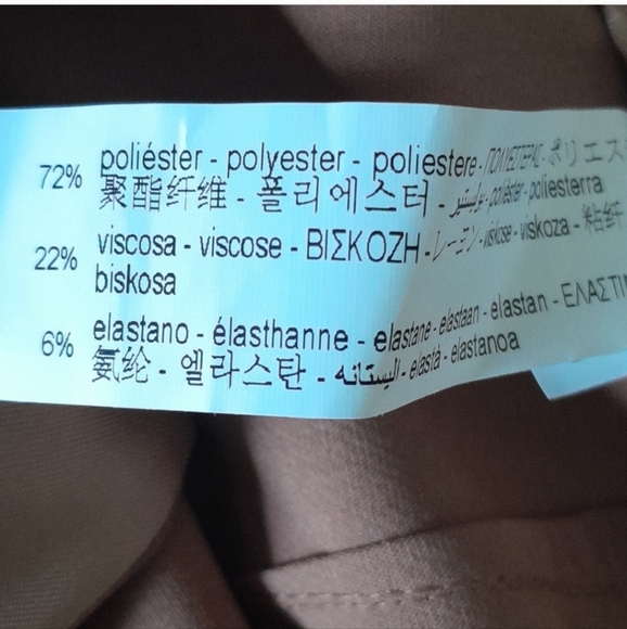 NEW ZARA Francoise Culotte wide leg XXL in Camel - Picture 11 of 11